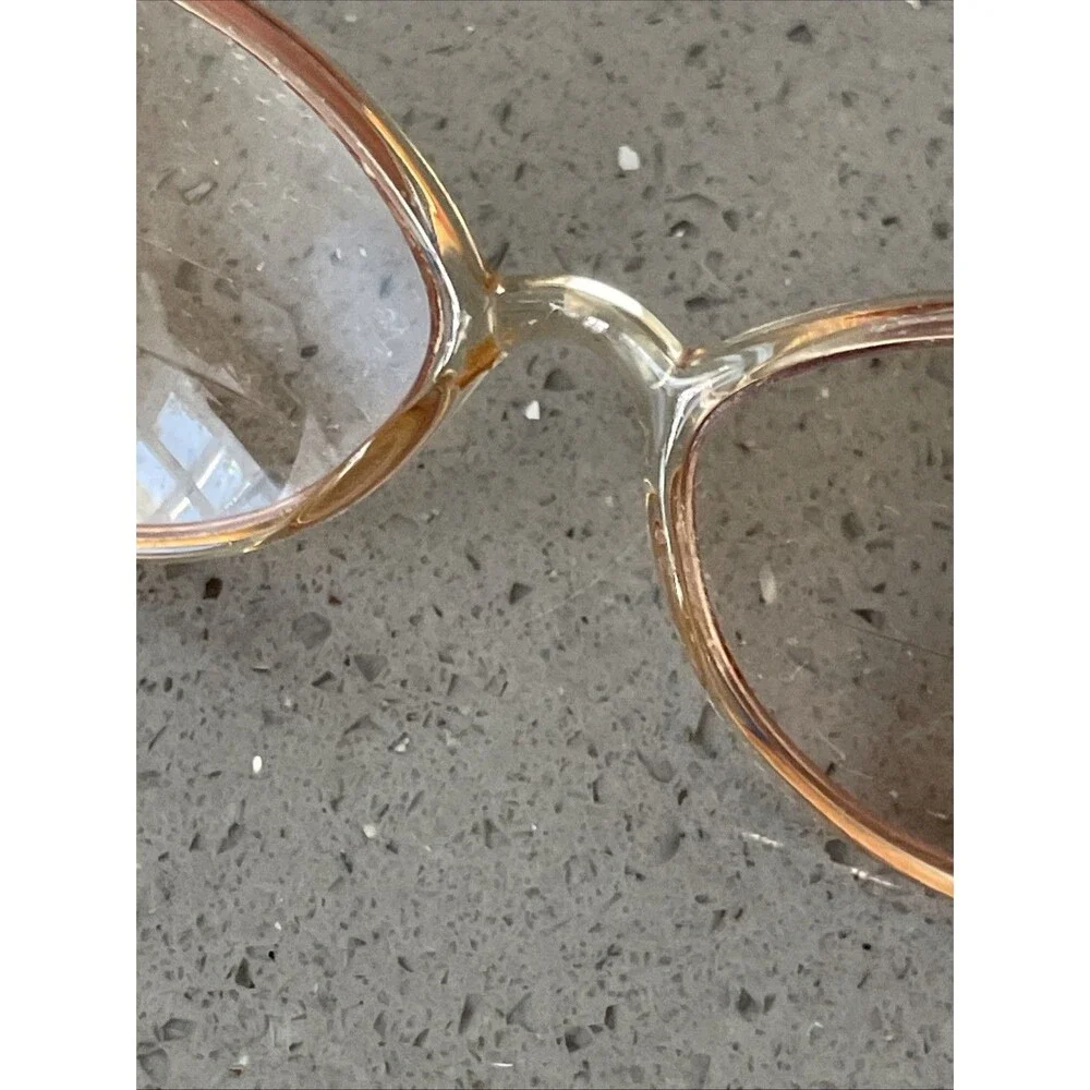 Tres Jolie Marchon Eyeglasses Frames ONLY Teal Marble 54-16-130 Cold Insert oval